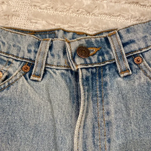 Vintage Levis Distressed Shorts Sz 25 - Picture 2 of 8